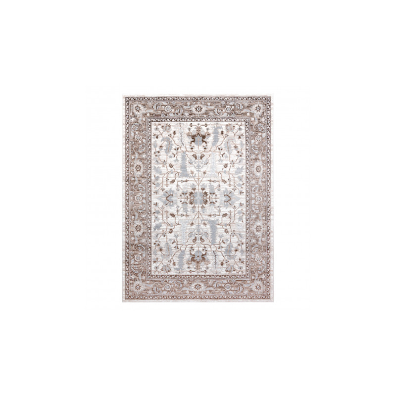 Dywan ARGENT - W7039 Kwiaty beżowy / szary 133x190cm Dywan ARGENT - W7039 Kwiaty beżowy / szary 133x190cm