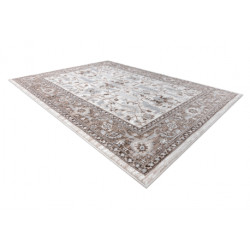 Dywan ARGENT - W7039 Kwiaty beżowy / szary 133x190cm Dywan ARGENT - W7039 Kwiaty beżowy / szary 133x190cm