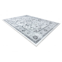 Dywan ARGENT - W7040 Ramka, vintage szary / czarny 200x290cm