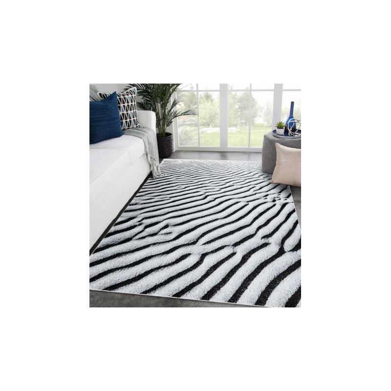 Dywan ARGENT - W9558 Wydmy, piasek szary 160x220cm
