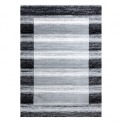 Dywan ARGENT - W9557 Ramka, vintage, linie szary 160x220cm