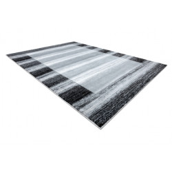 Dywan ARGENT - W9557 Ramka, vintage, linie szary 160x220cm