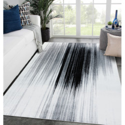 Dywan ARGENT - W9571 Abstrakcja biały / szary 200x290cm Dywan ARGENT - W9571 Abstrakcja biały / szary 200x290cm
