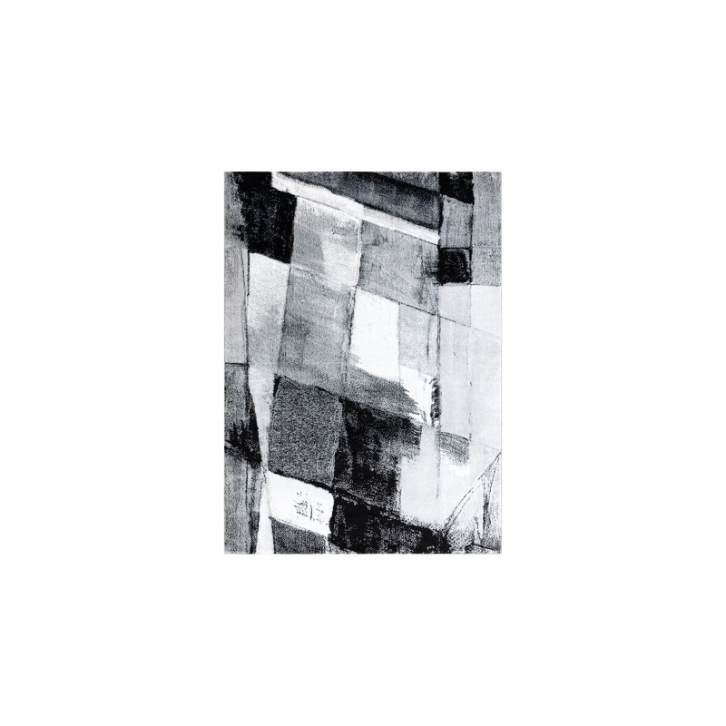 Dywan ARGENT - W9576 Abstrakcja szary 160x220cm