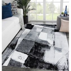 Dywan ARGENT - W9576 Abstrakcja szary 160x220cm