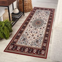 Dywan NAIN Ornament, ramka 6635/51036 beż / bordo 120x170cm