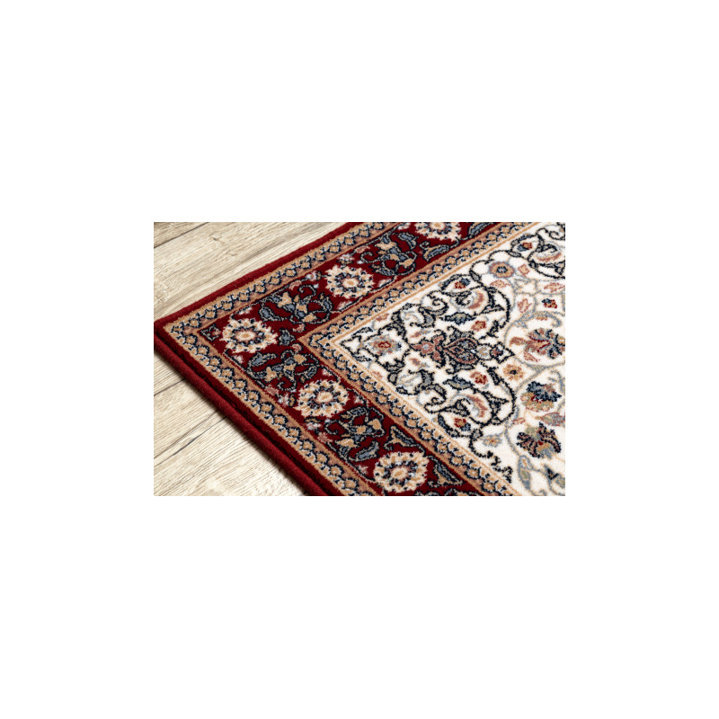Dywan NAIN Ornament, ramka 6635/51036 beż / bordo 240x340cm