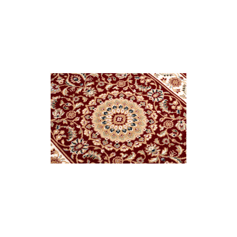 Dywan NAIN Rozeta, ramka 7176/51066 bordo 80x150cm