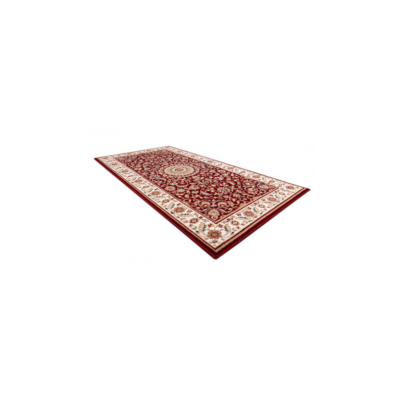 Dywan NAIN Rozeta, ramka 7176/51066 bordo 240x340cm