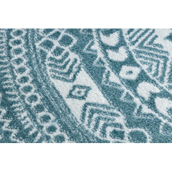 Dywan FUN Napkin serweta koło - niebieski koło 120cm Dywan FUN Napkin serweta koło - niebieski koło 120cm