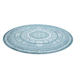 Dywan FUN Napkin serweta koło - niebieski koło 200cm