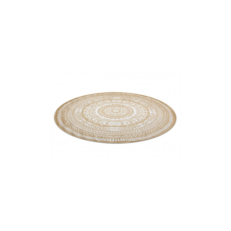 Dywan FUN Napkin serweta koło - złoty koło 120cm