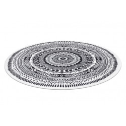 Dywan FUN Napkin serweta koło - szary koło 120cm