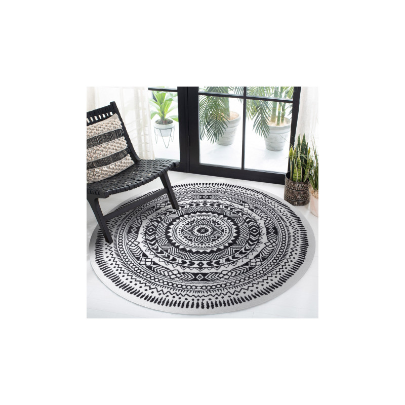 Dywan FUN Napkin serweta koło - szary koło 120cm