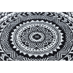 Dywan FUN Napkin serweta koło - szary koło 140cm
