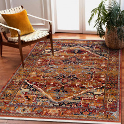 Dywan KESHAN Frędzle, Ornament orientalny 2886/53588 bordo 200x290cm