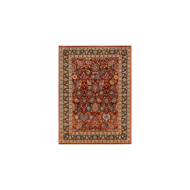 Dywan KESHAN Frędzle, Ornament, ramka orientalny 7573/53577 bordo / granat 160x230cm Dywan KESHAN Frędzle, Ornament, ramka orientalny 7573/53577 bordo / granat 160x230cm