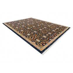 Dywan KESHAN Frędzle, orientalny klasyczny 7680/53511 beż / granat 160x230cm