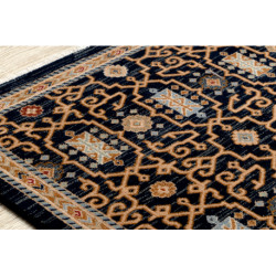Dywan KESHAN Frędzle, orientalny klasyczny 7680/53511 beż / granat 160x230cm