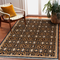 Dywan KESHAN Frędzle, orientalny klasyczny 7680/53511 beż / granat 250x340cm Dywan KESHAN Frędzle, orientalny klasyczny 7680/53511 beż / granat 250x340cm