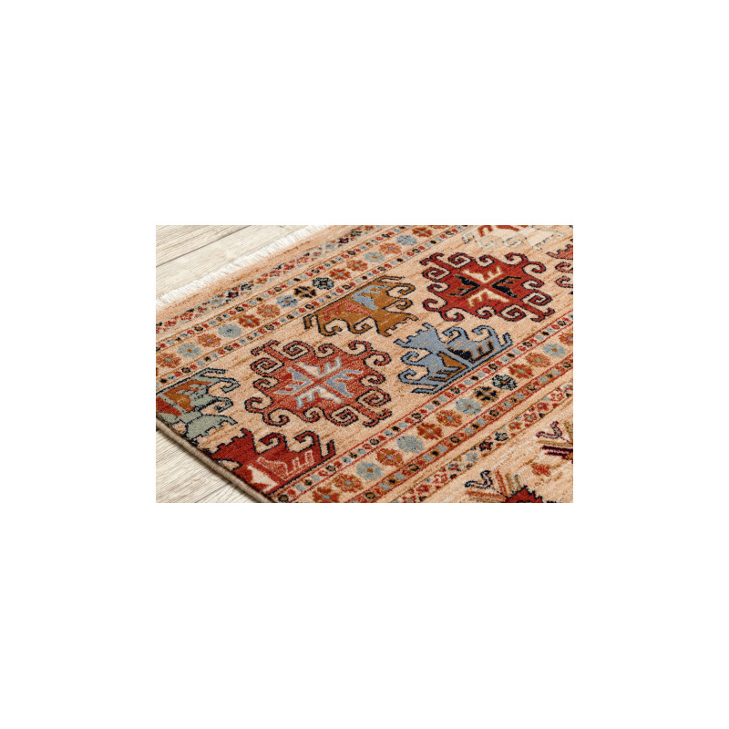 Dywan KESHAN Frędzle, orientalny 7684/53555 beż / terakota 200x290cm Dywan KESHAN Frędzle, orientalny 7684/53555 beż / terakota 200x290cm