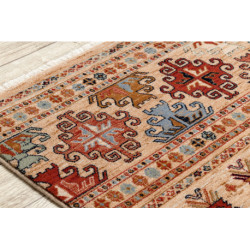 Dywan KESHAN Frędzle, orientalny 7684/53555 beż / terakota 300x380cm