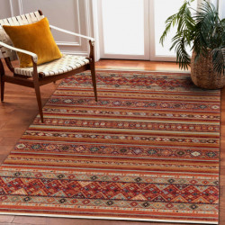 Dywan KESHAN Frędzle, orientalny 7685/53578 terakota 80x145cm