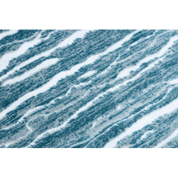 Dywan MEFE nowoczesny Koło 8761 Fale - Strukturalny, dwa poziomy runa krem / niebieski koło 160cm Dywan MEFE nowoczesny Koło 8761 Fale - Strukturalny, dwa poziomy runa krem / niebieski koło 160cm