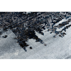 Dywan DE LUXE nowoczesny 2078 Ornament vintage przecierany - Strukturalny szary 160x220cm
