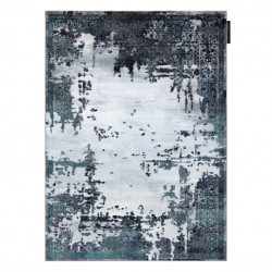 Dywan DE LUXE nowoczesny 2078 Ornament vintage przecierany - Strukturalny szary 180x270cm