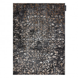 Dywan DE LUXE nowoczesny 2080 Ornament vintage przecierany - Strukturalny szary 120x170cm