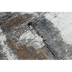 Dywan DE LUXE nowoczesny 633 Abstrakcja - Strukturalny krem / złoty 160x220cm Dywan DE LUXE nowoczesny 633 Abstrakcja - Strukturalny krem / złoty 160x220cm
