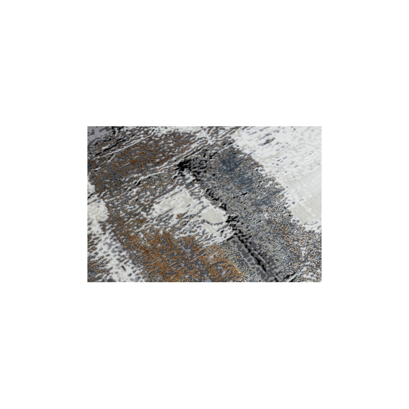 Dywan DE LUXE nowoczesny 633 Abstrakcja - Strukturalny krem / złoty 240x340cm Dywan DE LUXE nowoczesny 633 Abstrakcja - Strukturalny krem / złoty 240x340cm