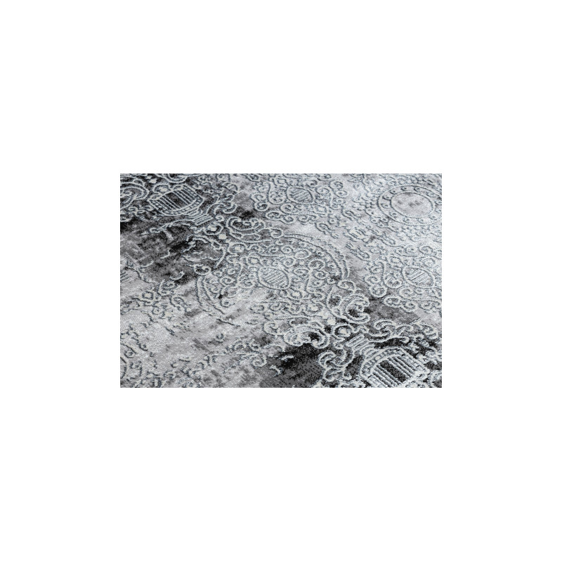 Dywan DE LUXE nowoczesny 2081 Ornament vintage przecierany - Strukturalny krem / szary 200x290cm Dywan DE LUXE nowoczesny 2081 Ornament vintage przecierany - Strukturalny krem / szary 200x290cm