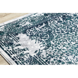 Dywan DE LUXE nowoczesny 2082 Ornament vintage przecierany - Strukturalny krem / szary 240x340cm