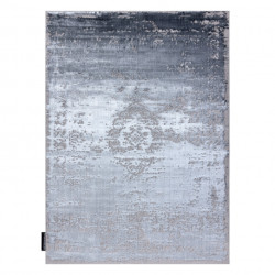 Dywan DE LUXE nowoczesny 2083 Ornament vintage przecierany - Strukturalny szary 140x190cm