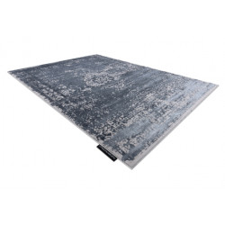 Dywan DE LUXE nowoczesny 2083 Ornament vintage przecierany - Strukturalny szary 140x190cm Dywan DE LUXE nowoczesny 2083 Ornament vintage przecierany - Strukturalny szary 140x190cm