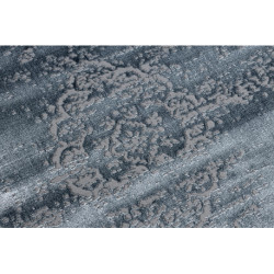 Dywan DE LUXE nowoczesny 2083 Ornament vintage przecierany - Strukturalny szary 140x190cm Dywan DE LUXE nowoczesny 2083 Ornament vintage przecierany - Strukturalny szary 140x190cm