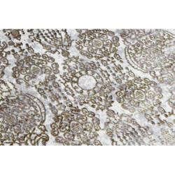 Dywan DE LUXE nowoczesny 2081 Ornament vintage przecierany - Strukturalny złoty / krem 200x290cm Dywan DE LUXE nowoczesny 2081 Ornament vintage przecierany - Strukturalny złoty / krem 200x290cm