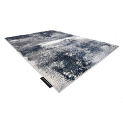 Dywan DE LUXE nowoczesny 528 Abstrakcja - Strukturalny krem / granatowy 120x170cm Dywan DE LUXE nowoczesny 528 Abstrakcja - Strukturalny krem / granatowy 120x170cm