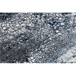 Dywan DE LUXE nowoczesny 528 Abstrakcja - Strukturalny krem / granatowy 240x340cm Dywan DE LUXE nowoczesny 528 Abstrakcja - Strukturalny krem / granatowy 240x340cm