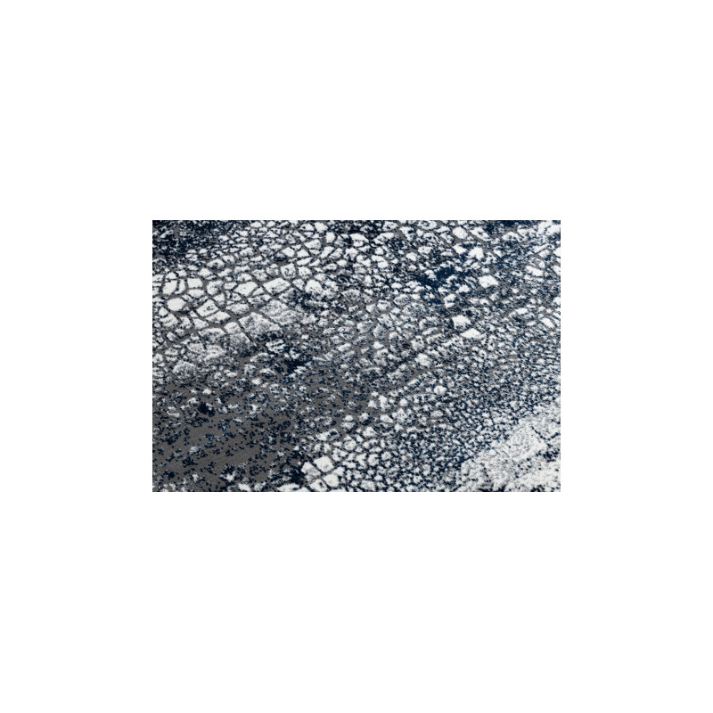 Dywan DE LUXE nowoczesny 528 Abstrakcja - Strukturalny krem / granatowy 240x340cm Dywan DE LUXE nowoczesny 528 Abstrakcja - Strukturalny krem / granatowy 240x340cm