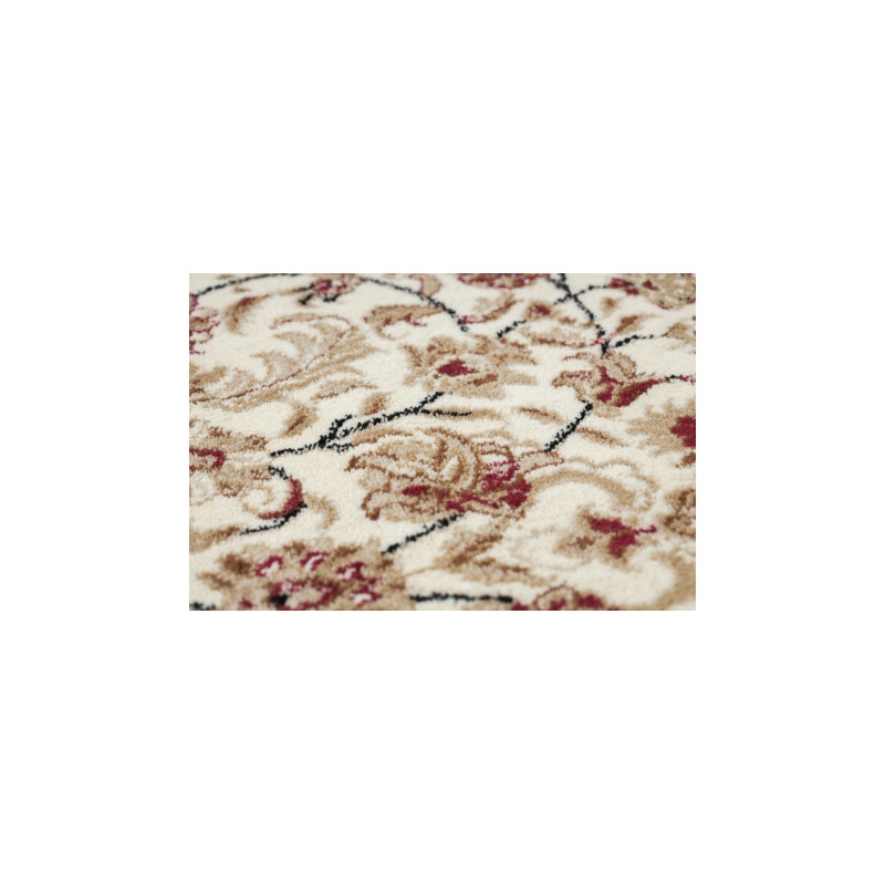 Dywan ROYAL wzór G020 ramka, żakard, czarny / krem 180x270cm Dywan ROYAL wzór G020 ramka, żakard, czarny / krem 180x270cm