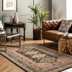Dywan ROYAL wzór G021 Vintage czarny / beż 180x270cm Dywan ROYAL wzór G021 Vintage czarny / beż 180x270cm
