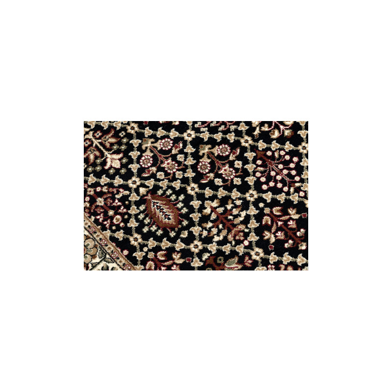 Dywan ROYAL wzór GR023 Klasyczny Ornament, czarny / krem 250x350cm