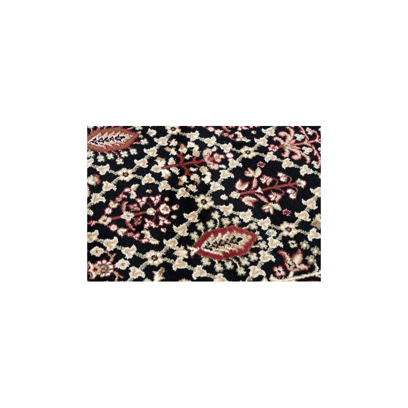 Dywan ROYAL wzór GR023 Klasyczny Ornament, czarny / krem 250x350cm