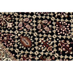 Dywan ROYAL wzór GR023 Klasyczny Ornament, czarny / krem 180x270cm