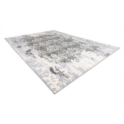 Dywan CORE W3824 Ornament Vintage - Strukturalny, dwa poziomy runa, krem / szary 200x290cm
