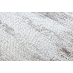 Dywan CORE W9775 Ramka, Przecierany - Strukturalny, dwa poziomy runa, jasny beż / róż 80x150cm