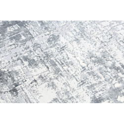 Dywan CORE W9782 Przecierany - Strukturalny, dwa poziomy runa, kość słoniowa / szary 140x190cm